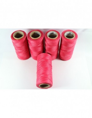 1MM Linhasita Waxed Polyester Cord. Pink Cor.545