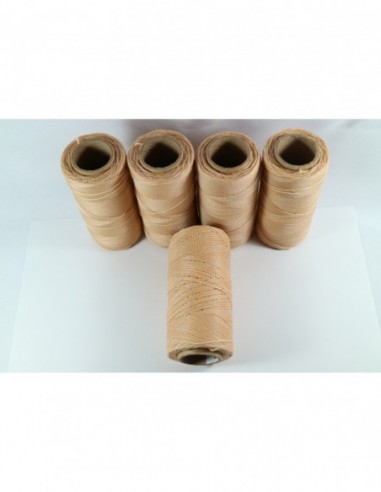 1MM Linhasita Waxed Polyester Cord. Cream Cor.582