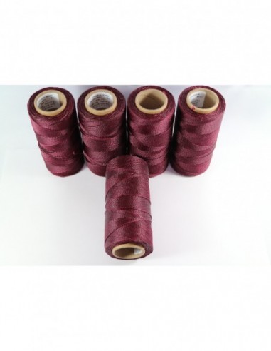 1MM Linhasita Waxed Polyester Cord. Dark Purple Cor.632