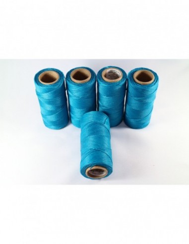 1MM Linhasita Waxed Polyester Cord. Blue Cor.707