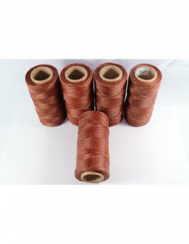 1MM Linhasita Waxed Polyester Cord. Brown Cor.790