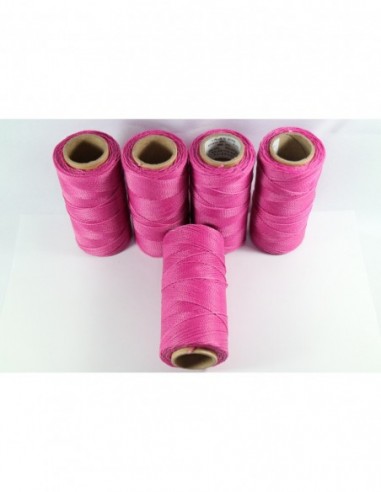 1MM Linhasita Waxed Polyester Cord. Pink Cor.899