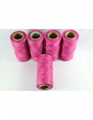 1MM Linhasita Waxed Polyester Cord. Pink Cor.903