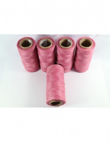 1MM Linhasita Waxed Polyester Cord. Pink  Cor.962