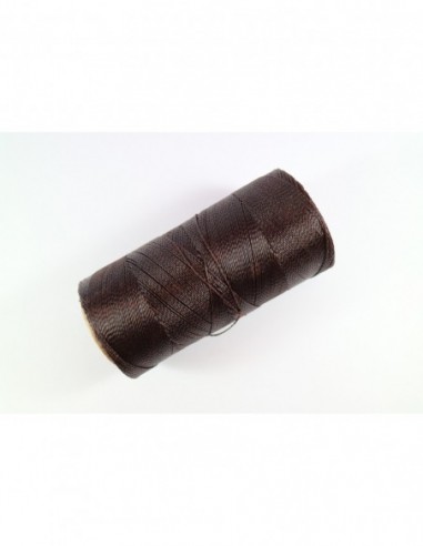 Hilo Encerado Linhasita 0.50mm. Dark Brown  Cor.29