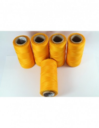 1MM Linhasita Waxed Polyester Cord. Mustard Cor.218