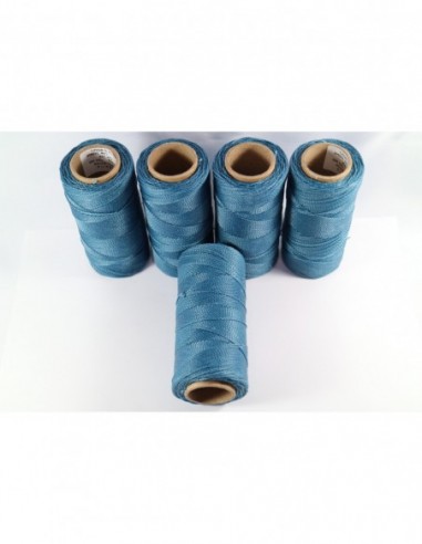 1MM Linhasita Waxed Polyester Cord. Blue Cor.226