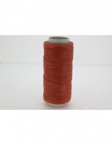 Cifa Waxed Thread 0.8mm. Brick Color 0249-080