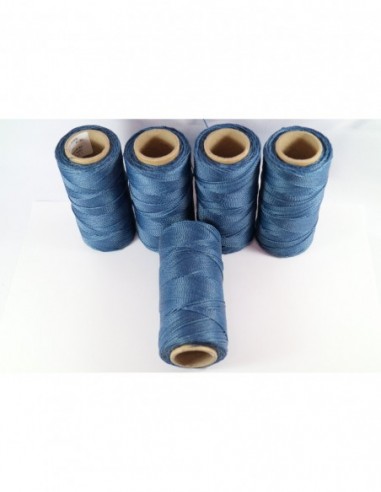 1MM Linhasita Waxed Polyester Cord. Blue Cor.275