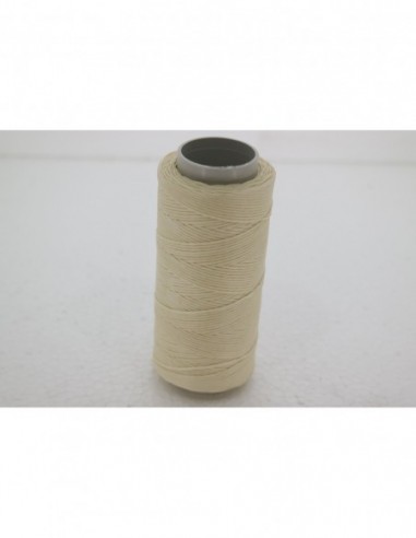 Cifa Flat Braided / Waxed Thread 1.2mm. Beige 0376-120