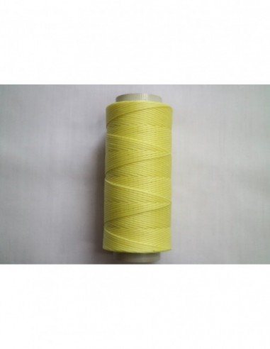 Cifa Flat Braided / Waxed Thread 1.2mm. Pale Yellow 0227-120