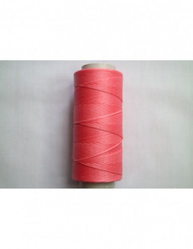 Cifa Flat Braided / Waxed Thread 1.2mm. Coral Pink 0269-120