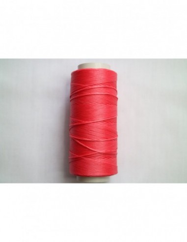 Cifa Flat Braided / Waxed Thread 1.2mm. Coral 0230-120