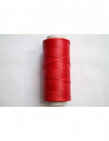 Cifa Flat Braided / Waxed Thread 1.2mm. Red 0052-120