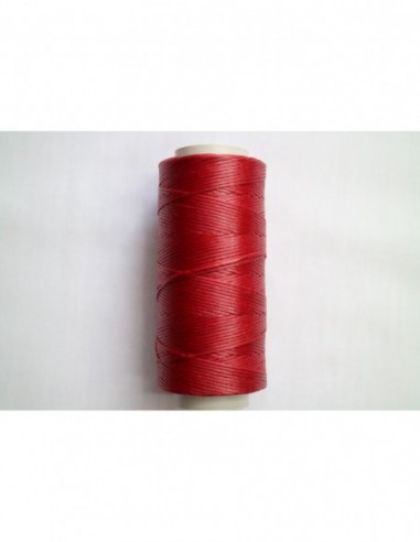 Cifa Flat Braided / Waxed Thread 1.2mm. Dark Red 0534-120