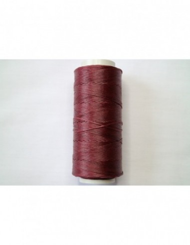 Cifa Flat Braided / Waxed Thread 1.2mm. Red Wine 0181-120