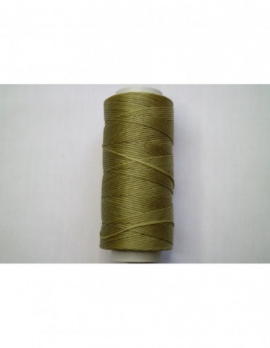 Cifa Flat Braided / Waxed Thread 1.2mm. Olive 0627-120