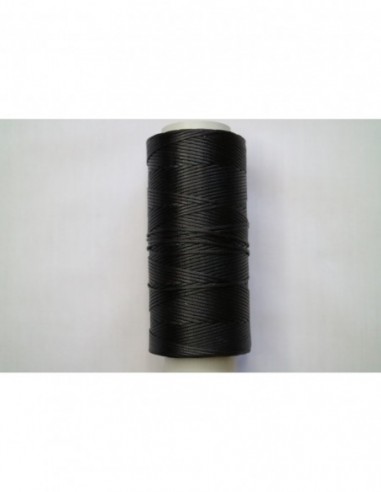 Cifa Flat Braided / Waxed Thread 1.2mm. Dark Brown 0532-120