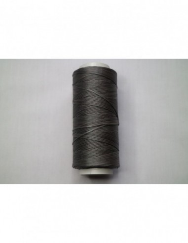 Cifa Flat Braided / Waxed Thread 1.2mm. Dark Grey 0152-120