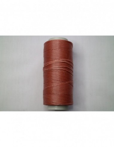 Cifa Flat Braided / Waxed Thread 1.2mm. Dark Salmon 0678-120