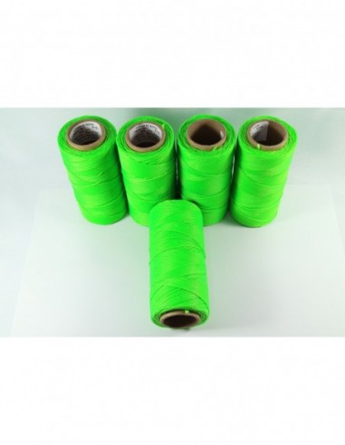 1MM Linhasita Waxed Polyester Cord. Green Cor.329