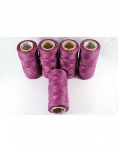 1MM Linhasita Waxed Polyester Cord. Purple Cor.359