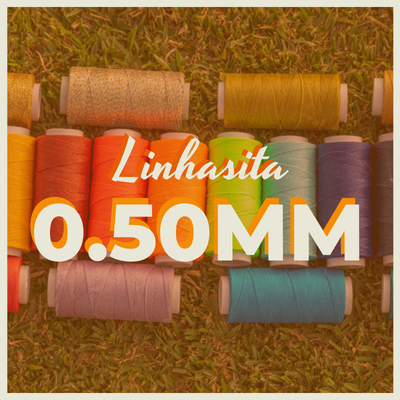 Brazilská voskovaná nit aka Linhasita, 1mm/3m růžová